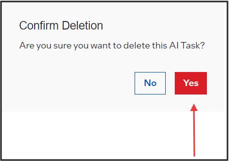 Delete AI Task