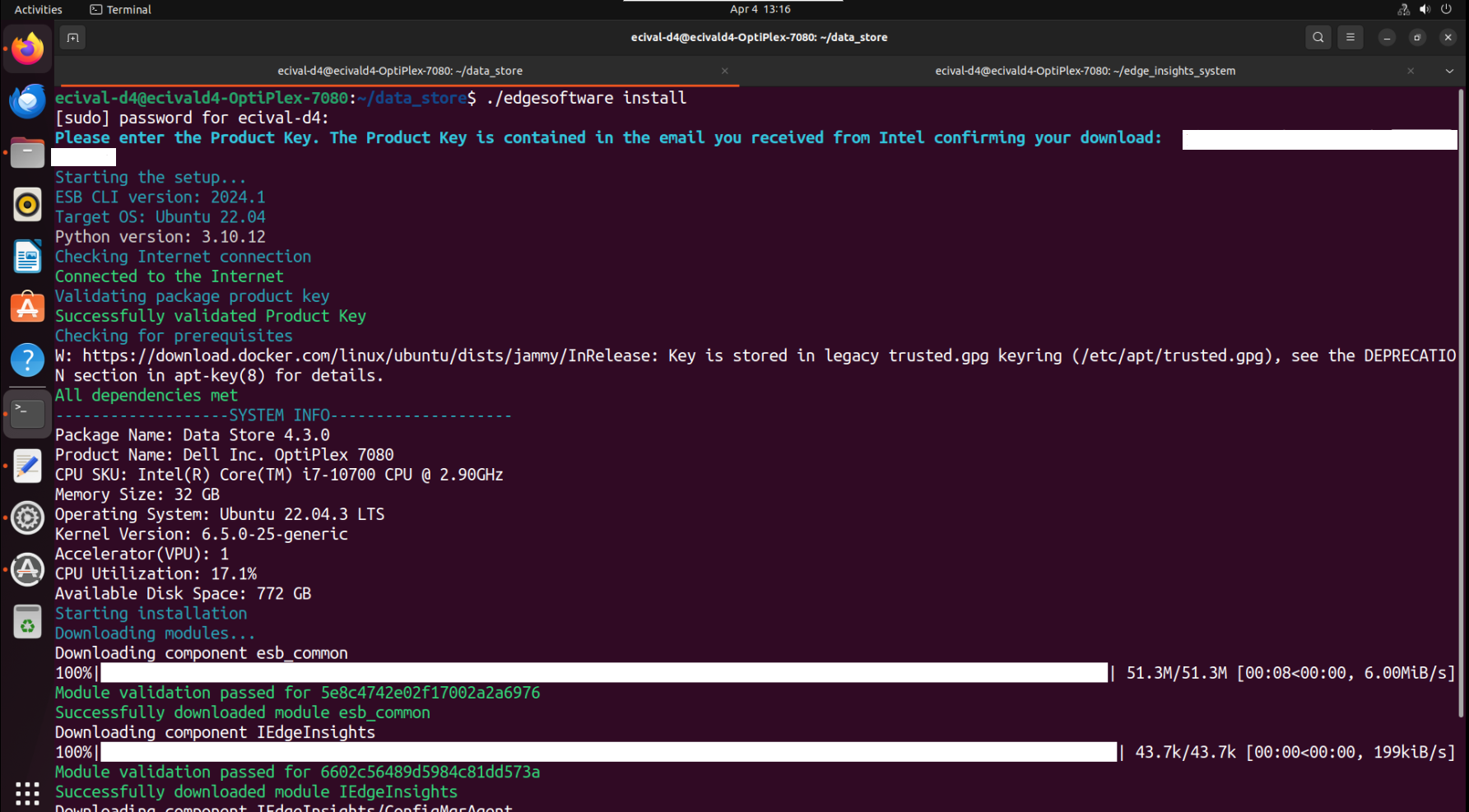 Screenshot of step 5
