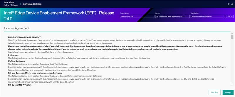 License Agreement